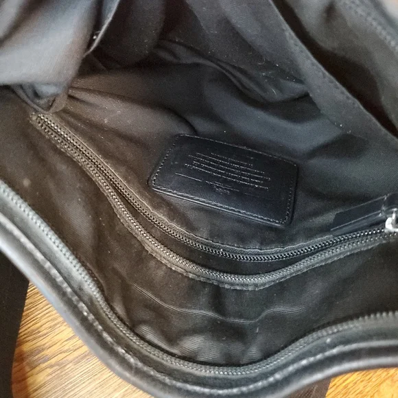 Black Coach Crossbody - Picture 5 of 10